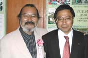 岸裕司さんと堀越郁男さん