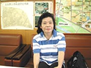 掲示板を担当されている信澤喜代子先生